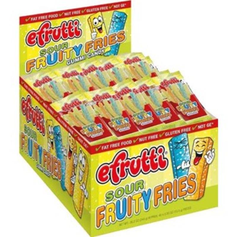 E-Frutti  Sour Fruity Fries 0.55oz X 48 Units