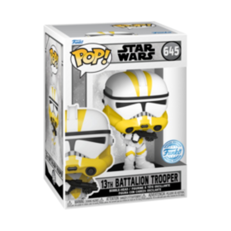 Funko Pop! Star Wars : Star Wars – 13th Battalion Trooper (Gamestop Exclusive) #645