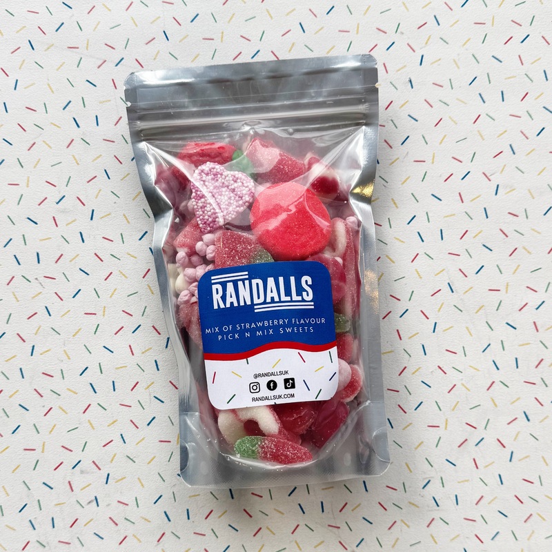 PICK’N’MIX STRAWBERRY MIX – 250g (BRITISH)