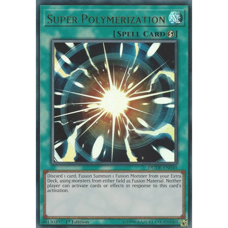 Super Polymerization (1st Edition) – Duel Devastator – DUDE-EN040