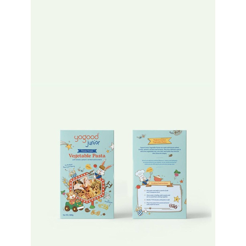 YOGOOD JUNIOR PASTA VROOM VROOM 300GM