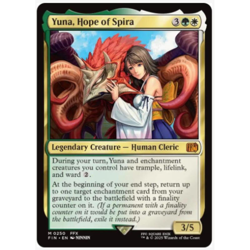 Yuna, Hope of Spira (Foil) – Final Fantasy – #0250