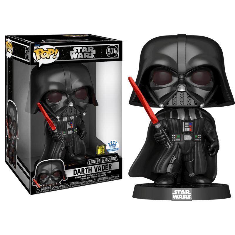 Funko Pop! Star Wars – Darth Vader (Lights & Sound) (Funko Exclusive) (10 Inch) #574