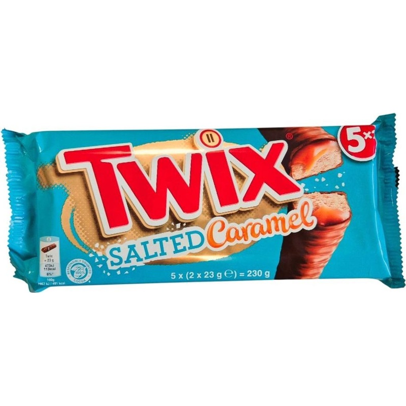 Twix Salted Caramel 5 x (2 x 23g), 230g