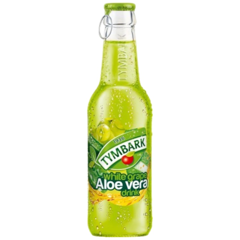 Tymbark Apple White Grape & Aloe Vera Juice (Polish) – 8.8fl.oz (250ml)