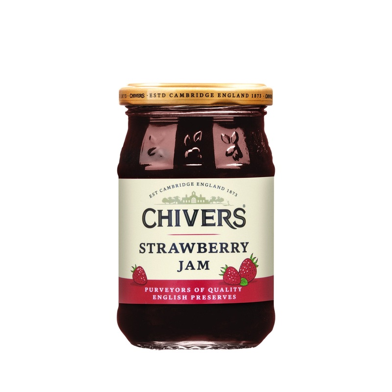 CHIVERS STRAWBERRY JAM 340G