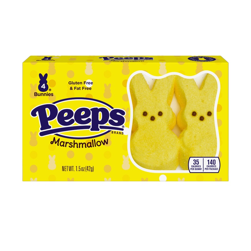Peeps Yellow Bunnies 4ct pack