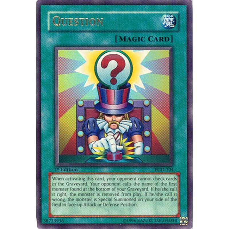 Question (Unlimited) – Pharaonic Guardian – PGD-104