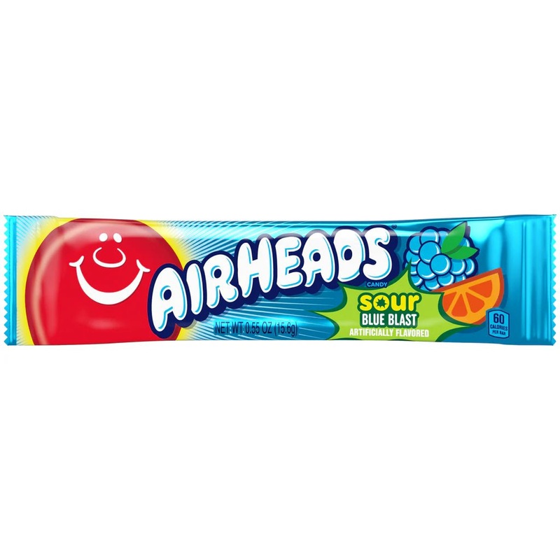 Airheads Sour Blue Blast Bar 15.6g