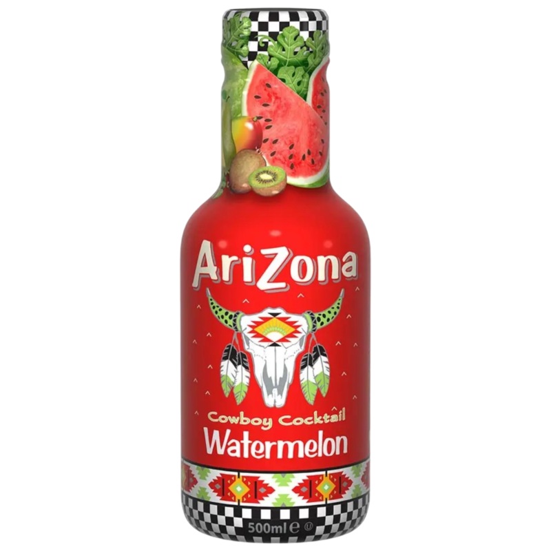 AriZona Watermelon Cowboy Cocktail – 16.9fl.oz (500ml)
