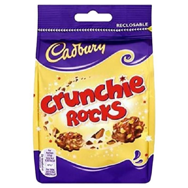 Cadbury Crunchie Rocks  100g Bag