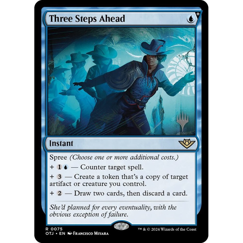 Three Steps Ahead – Promo Pack: Outlaws of Thunder Junction – 0075
