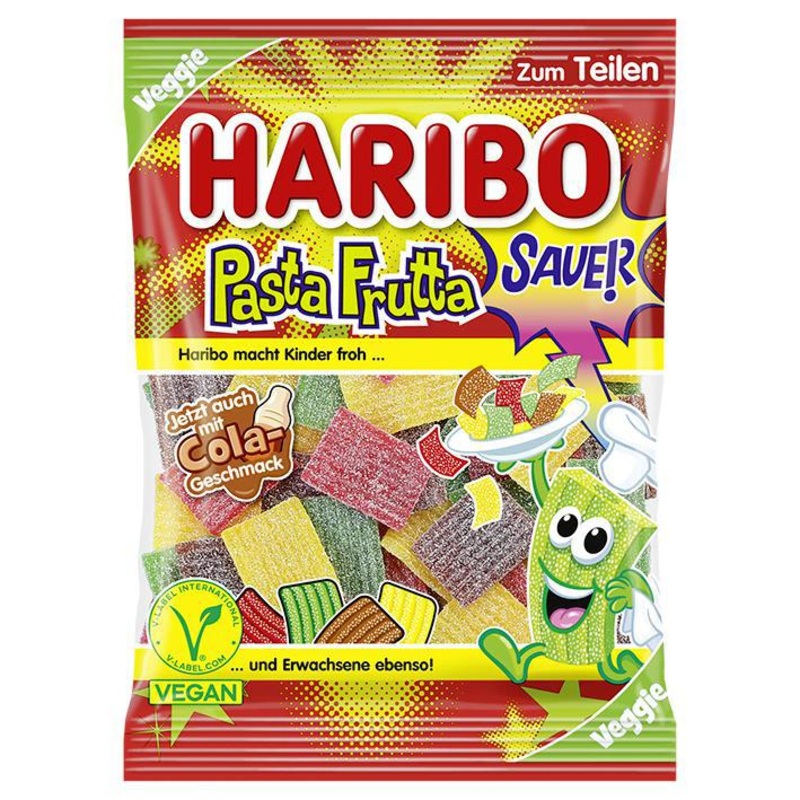 German Haribo Sauer Pasta Frutta  Vegan