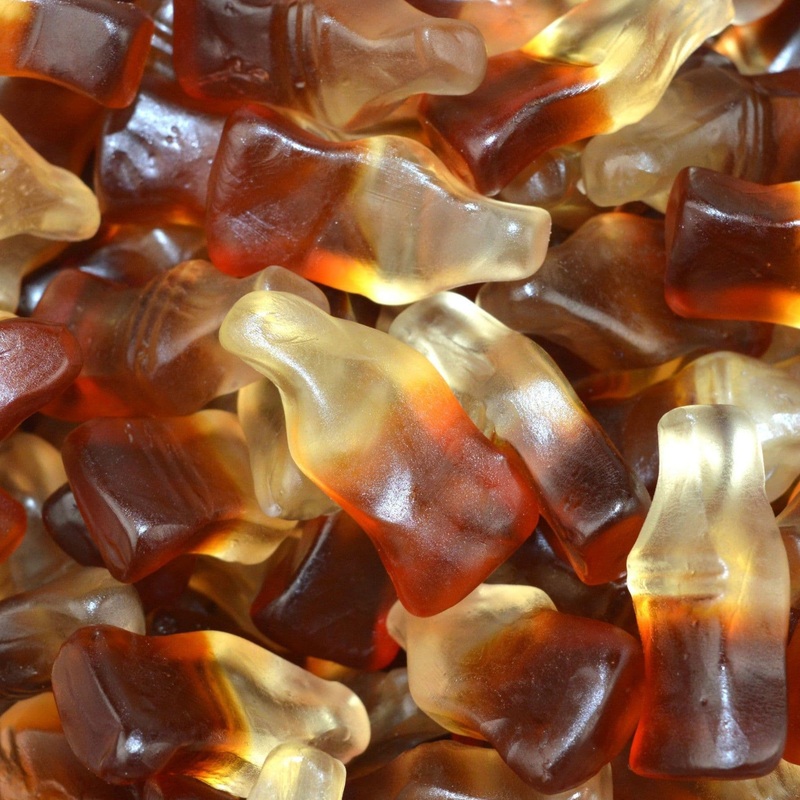 Jelly Cola Bottles 125g (0.28lb)