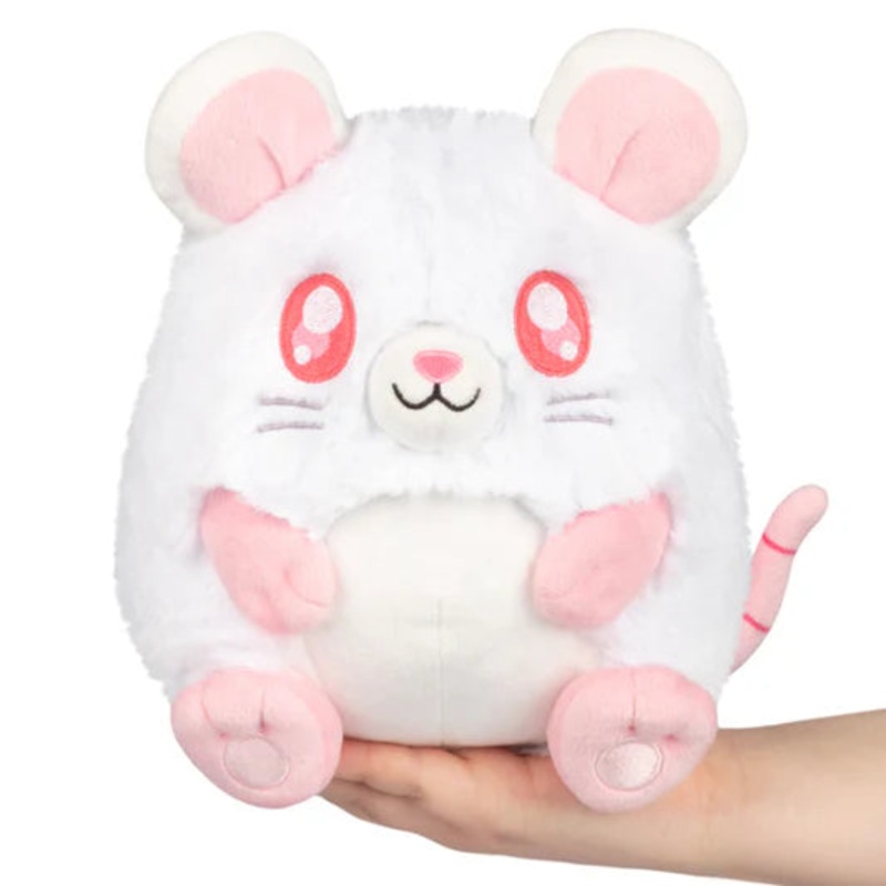 Mini Squishable – White Rat