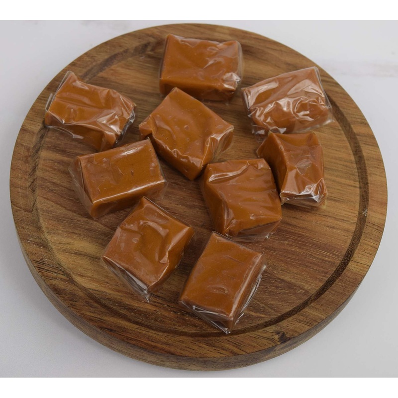 Vanilla Square Caramels 1 Lb Bag