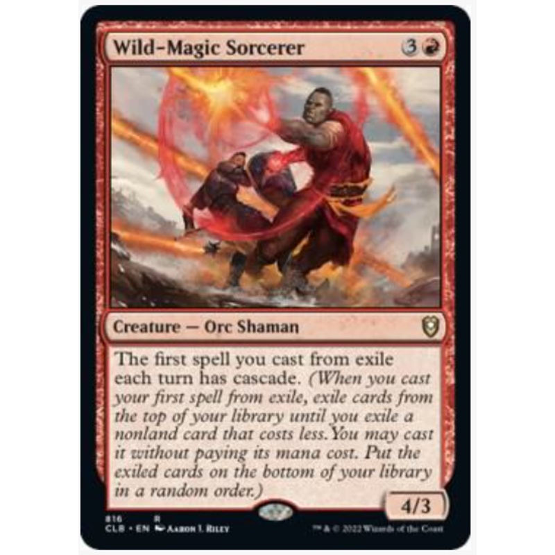 Wild-Magic Sorcerer – Commander Legends: Battle for Baldur’s Gate – #816