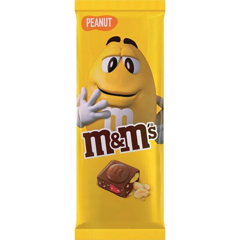 M&Ms Chocolate Bar  Peanut  Imported