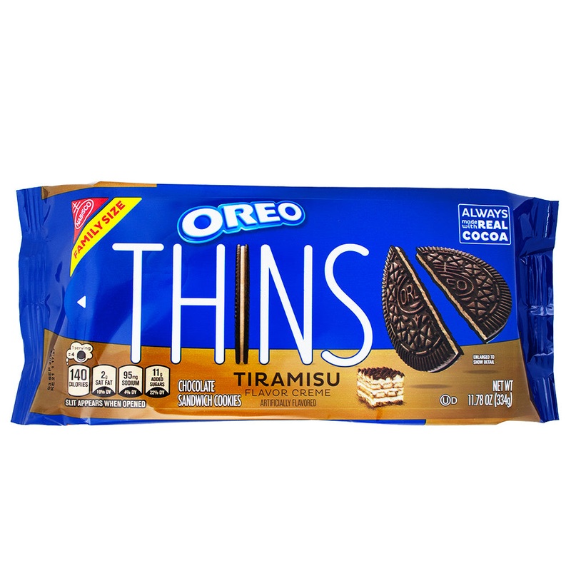Oreo Thins Tiramisu Cookies Family Size – 11.78oz