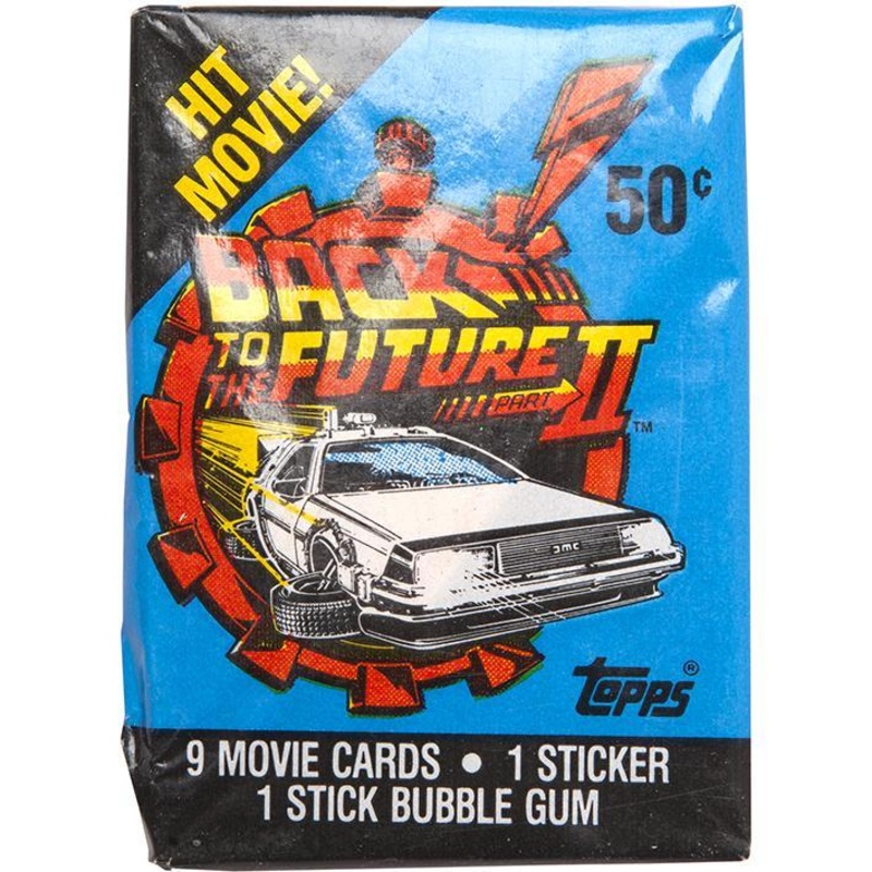 1989 Topps Back to the Future Part II Trading Cards