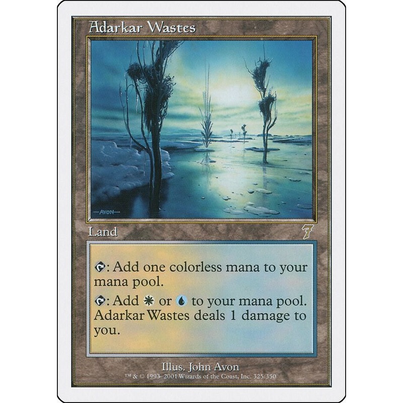 Adarkar Wastes – 7th Edition #325/350