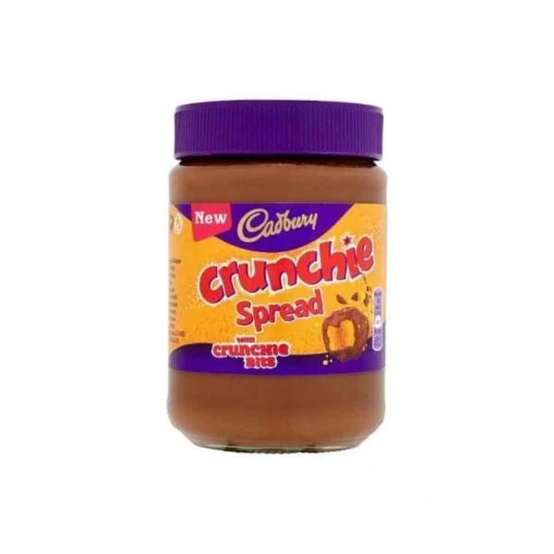 Cadbury Crunchie Spread with Crunchie Bits UK – 400g