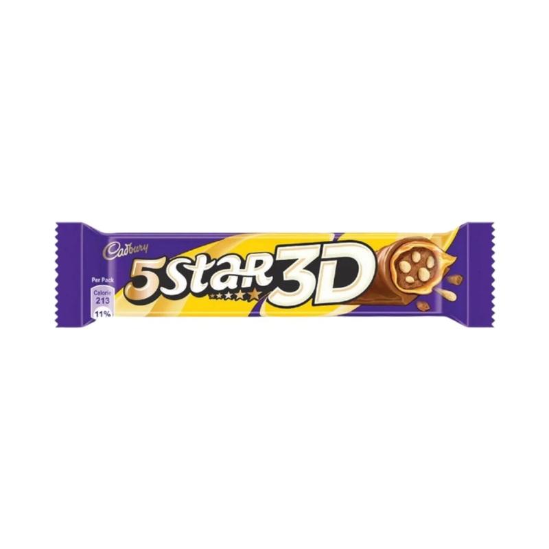 Cadbury’s 5Star 3D (India) 42g USE BY (JUNE 2025)