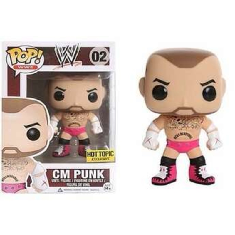 Funko Pop WWE: WWE – CM Punk (Hot Topic) #02