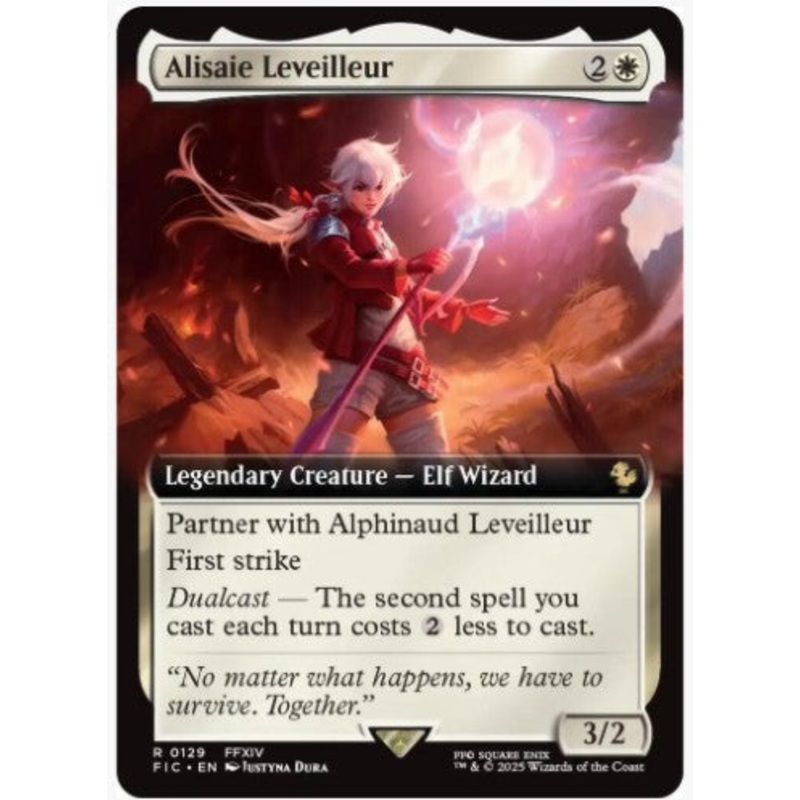Alisaie Leveilleur (Foil) (Extended Art) – Commander: Final Fantasy – #0129