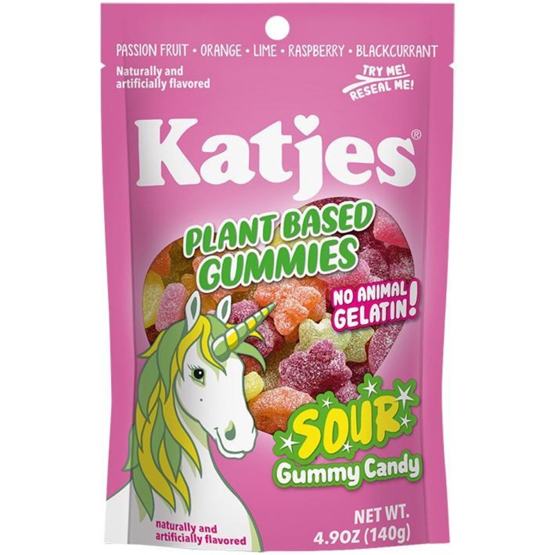 Katjes Plant Based Gummies  Sour Gummy Candy