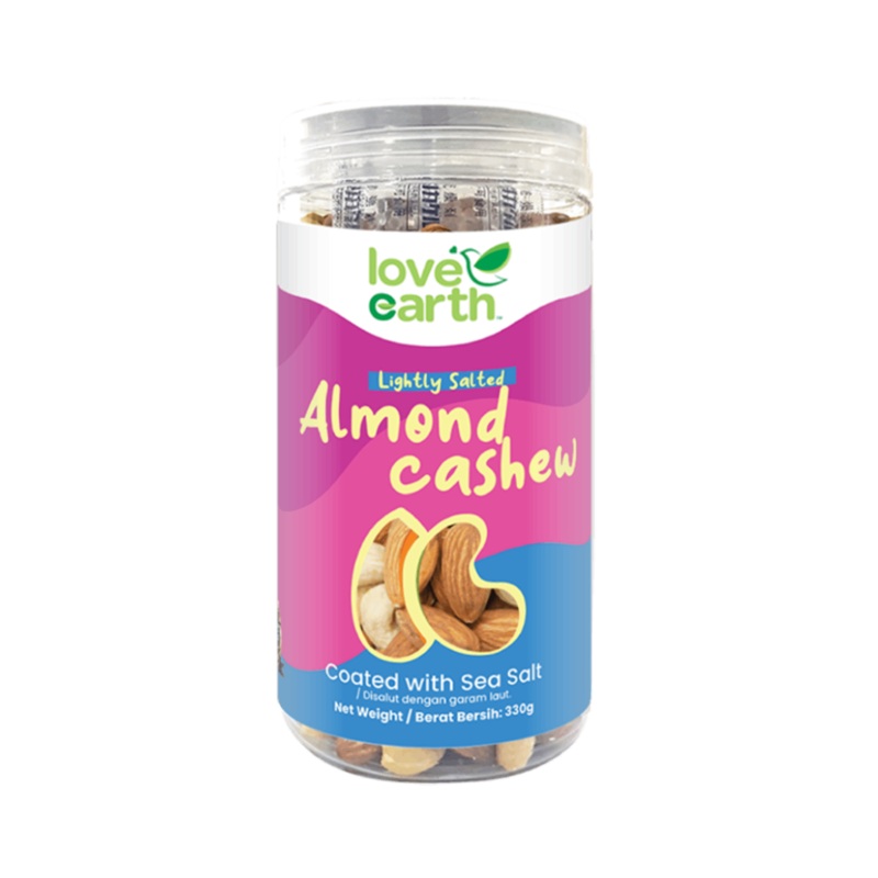 LE LIGHTLY SALTED ALMOND CASHEW 330G