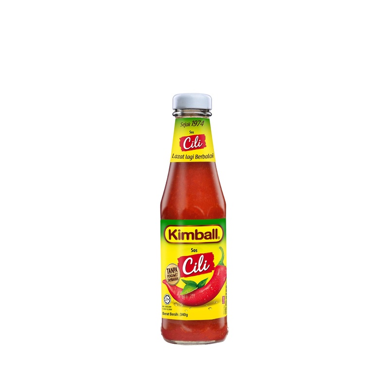 KIMBALL CHILLI SAUCE 340GM UNIT