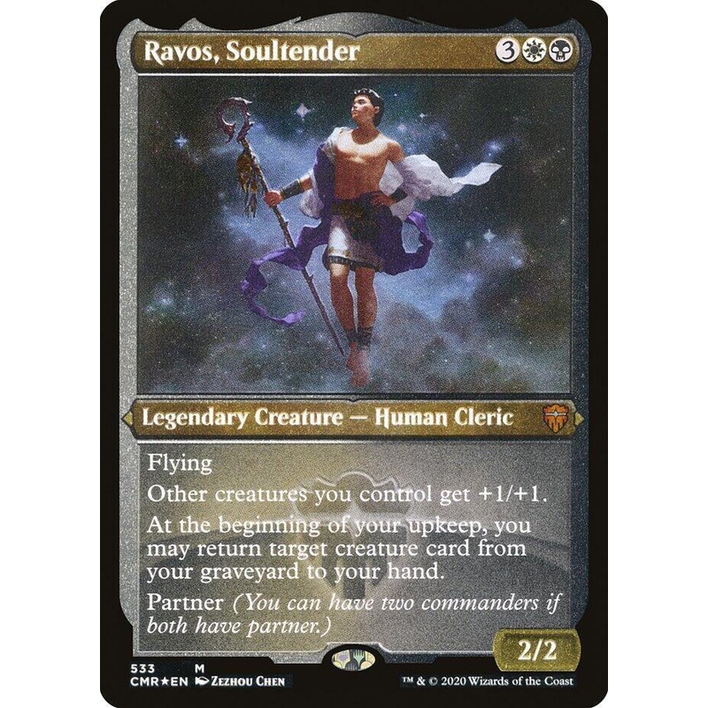 Ravos, Soultender (Foil Etched) – Commander Legends – #533