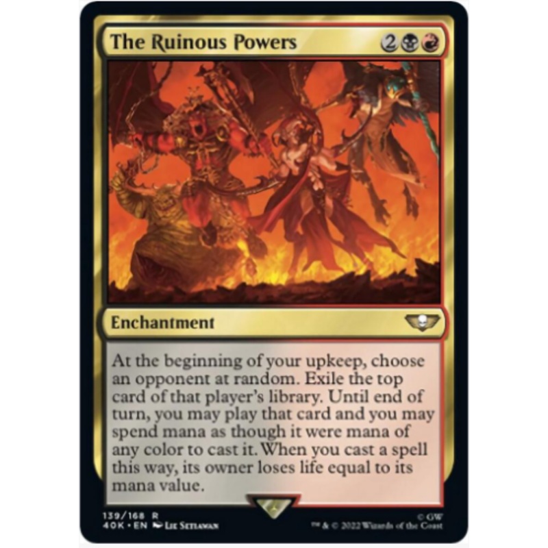 The Ruinous Powers – Universes Beyond: Warhammer 40,000 – #139/168