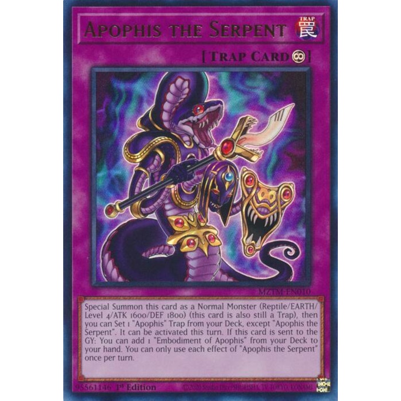 Apophis the Serpent (1st Edition) – Maze of the Master – MZTM-EN010