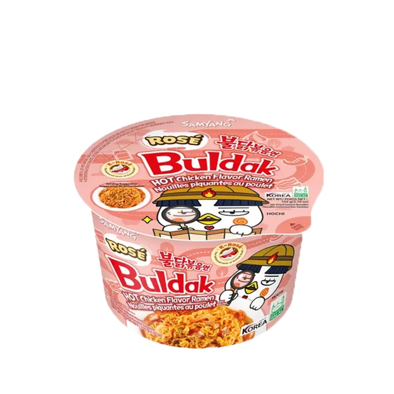 SAMYANG H’CHIC ROSE FLAVOR RAMEN BOWL 105G