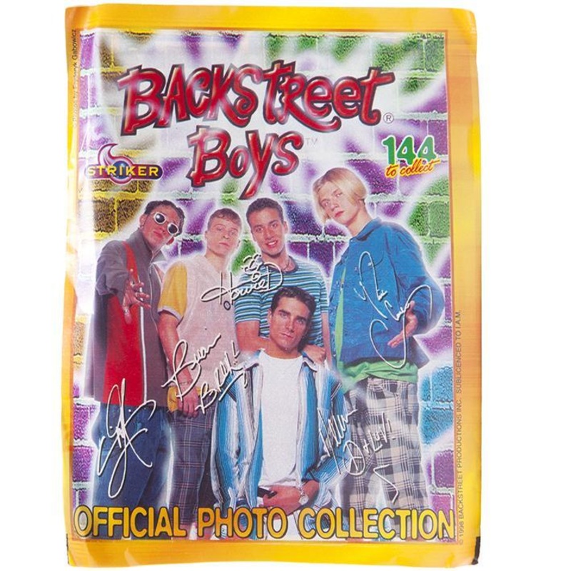 1998 Striker Backstreet Boys Official Photo Collection