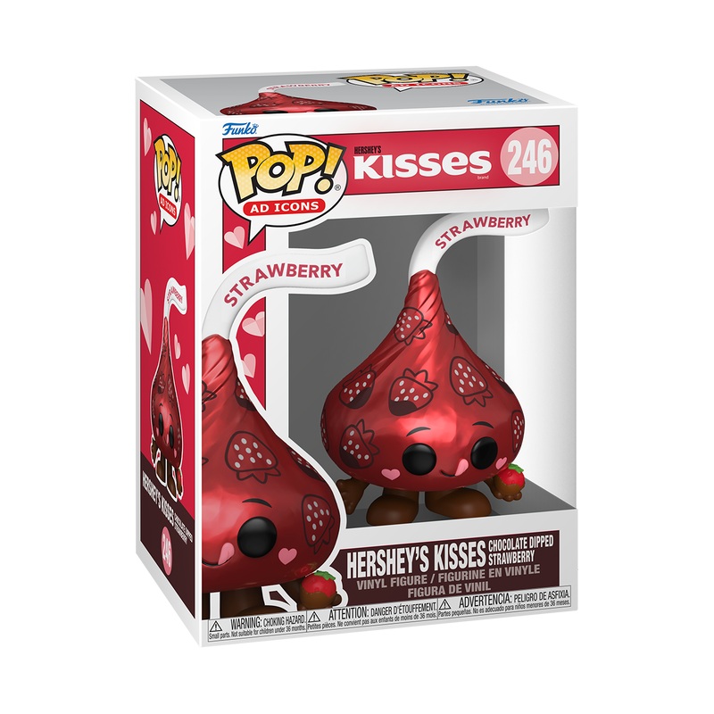 Funko Pop Ad Icons: Hershey’s Kisses – Chocolate Dipped Strawberry #246