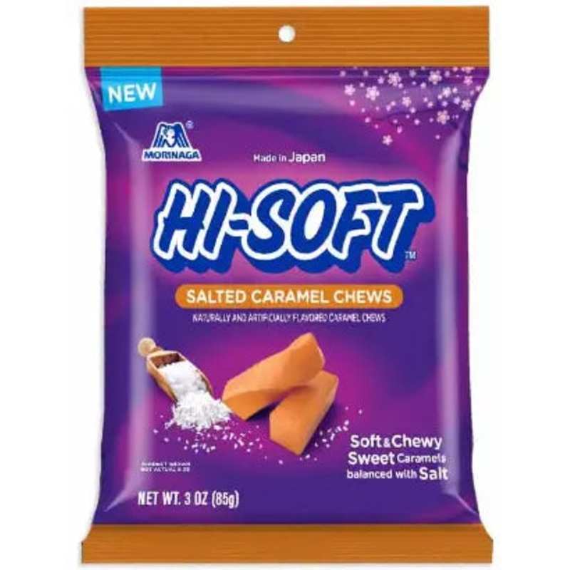 Hi-Chew Salted Caramel Peg Bags 3oz X 6 Units