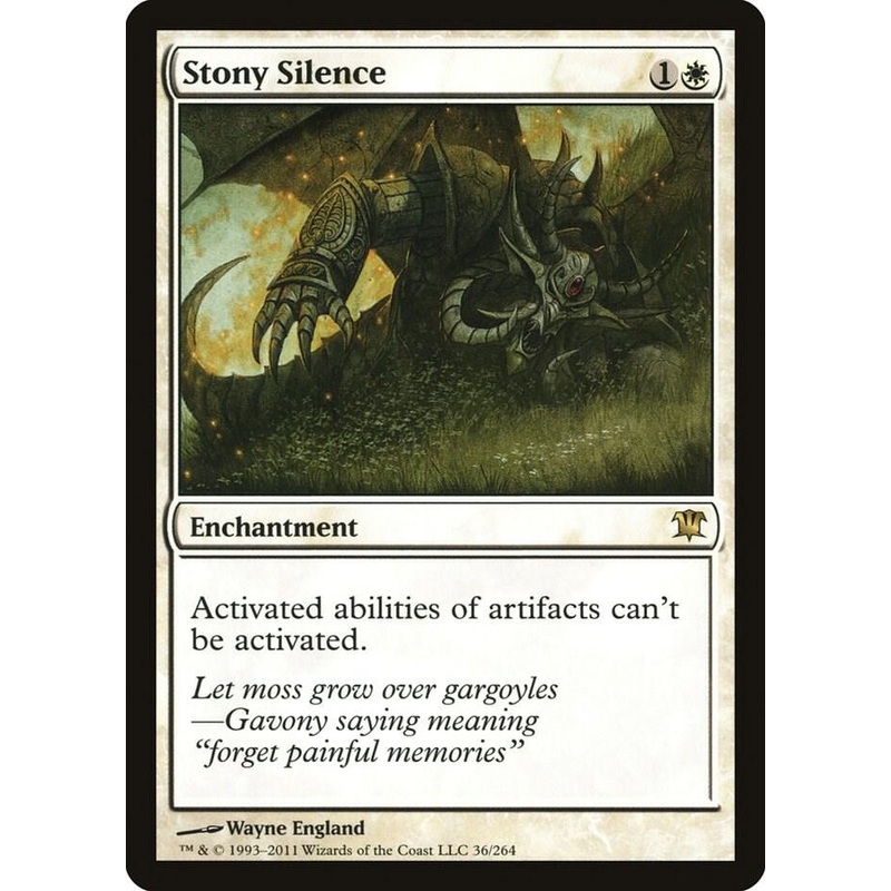 Stony Silence – Innistrad #36/264