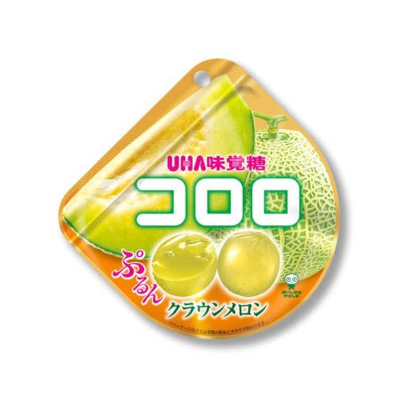 Uha Kororo Crown Melon Flavoured Gummy 40g Best Before (June 2025)