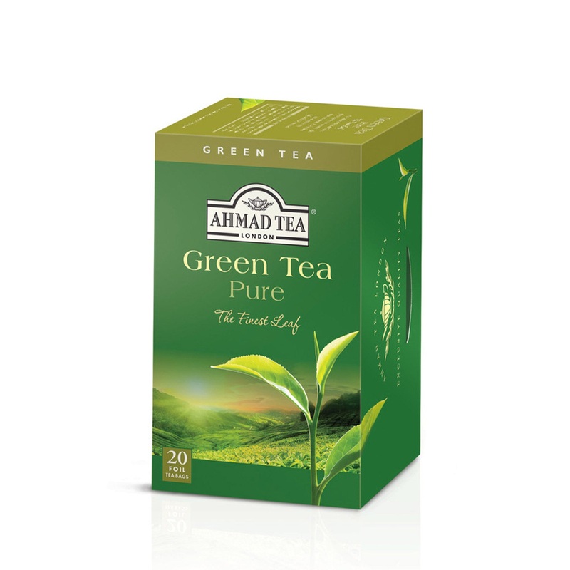 AHMAD TEA GREEN TEA PURE 20X40G UNIT