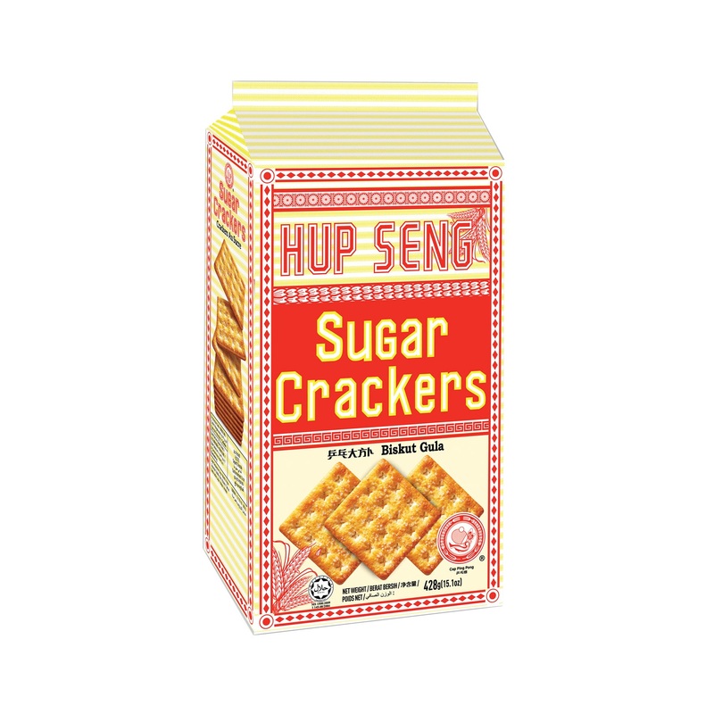 HUP SENG SUGAR CRACKER 428G UNIT