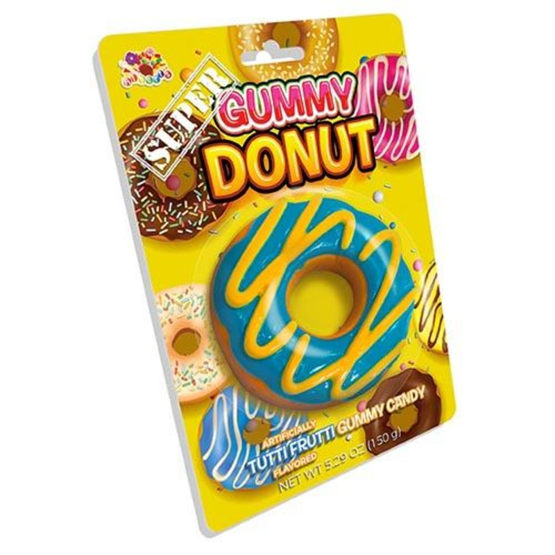 Albert’s Super Gummy Donut 5.29oz X 12 Units