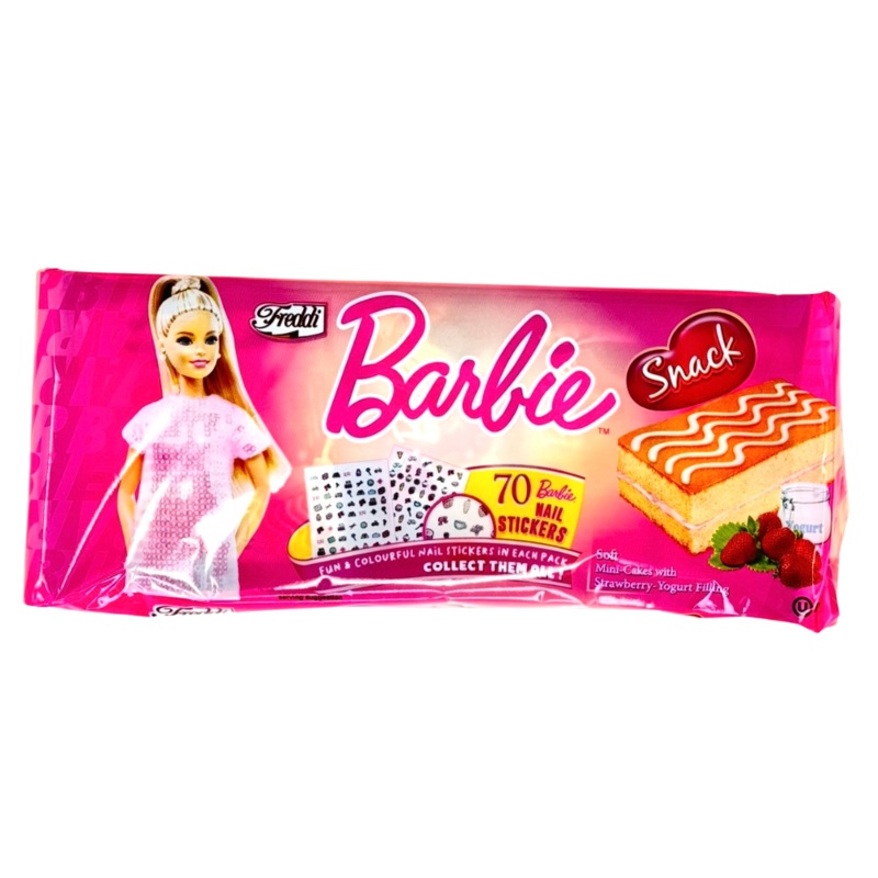 Barbie Strawberry & Yogurt Mini Cakes – 250g