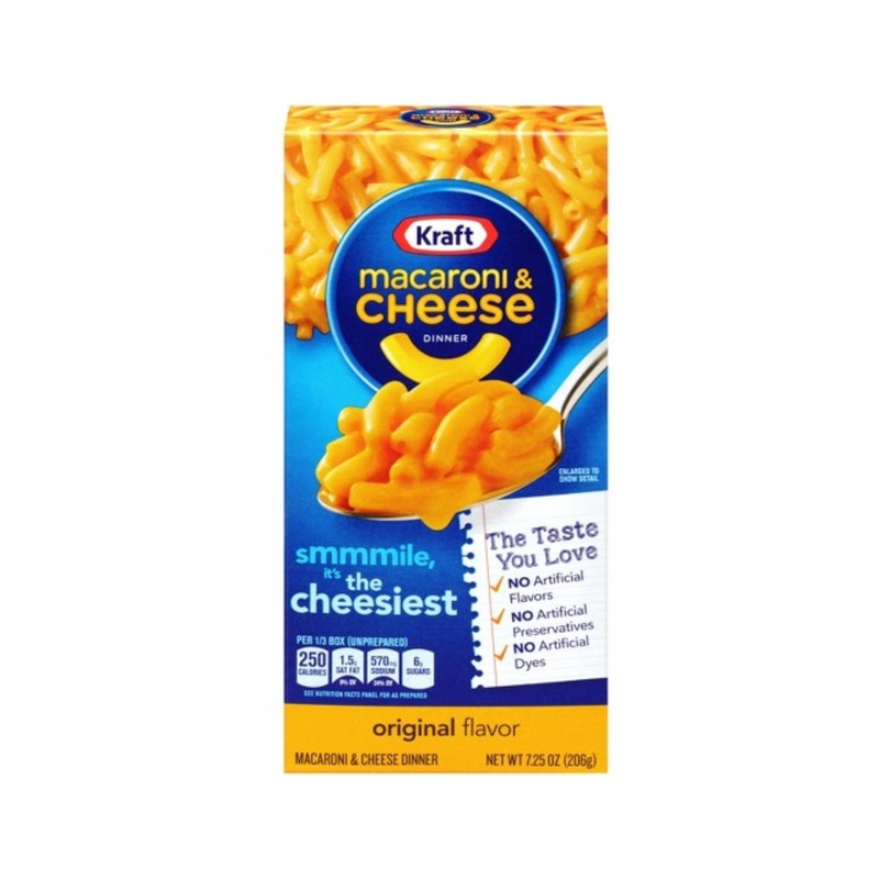 KRAFT MAC & CHEESE DINNER 7.25 OZ