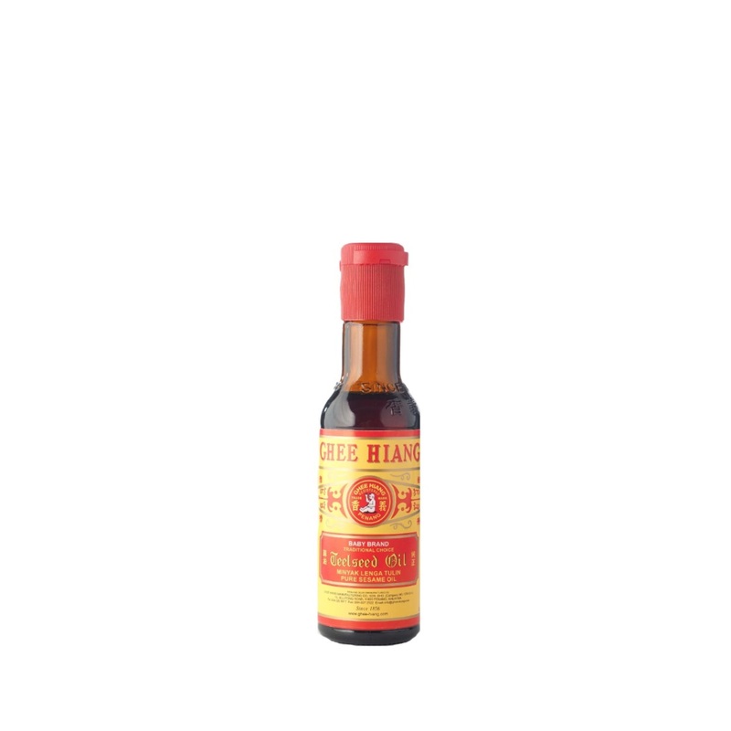 GHEE HIANG PURE SESAME OIL (RED LABEL)155ML UNIT