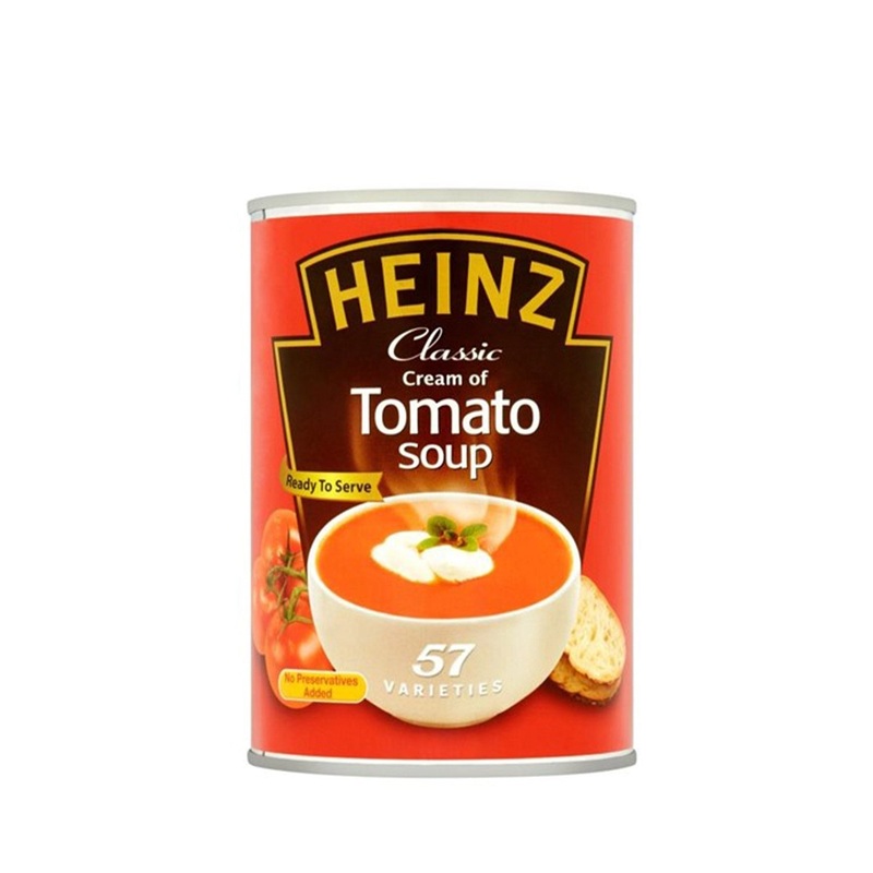 HEINZ TOMATO SOUP 57 400G UNIT