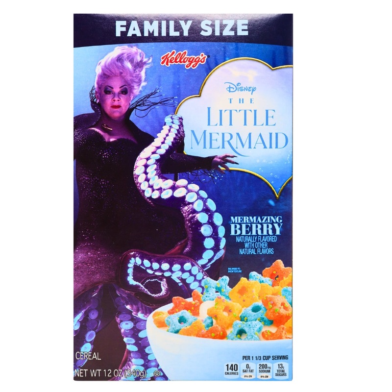 Kellogg’s The Little Mermaid Mermazing Berry Cereal -12oz
