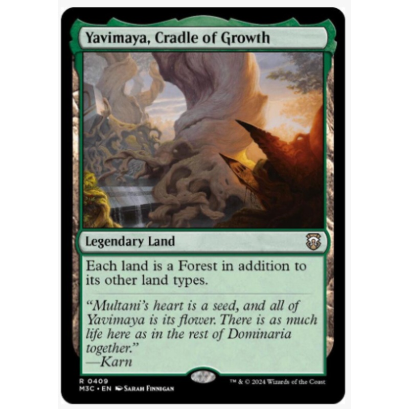 Yavimaya, Cradle of Growth – Commander: Modern Horizons 3 – #0409